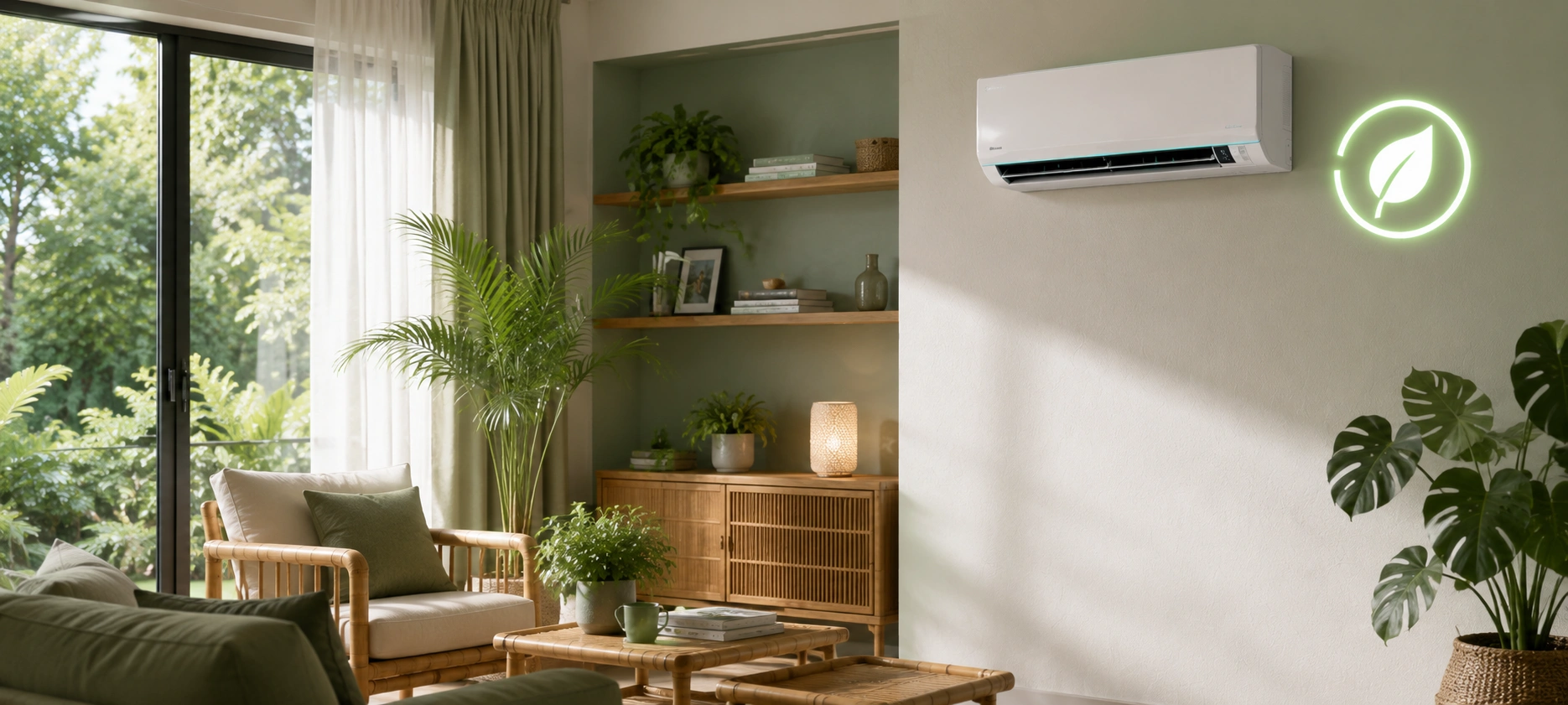 Most energy efficient air conditioner with high SEER rating